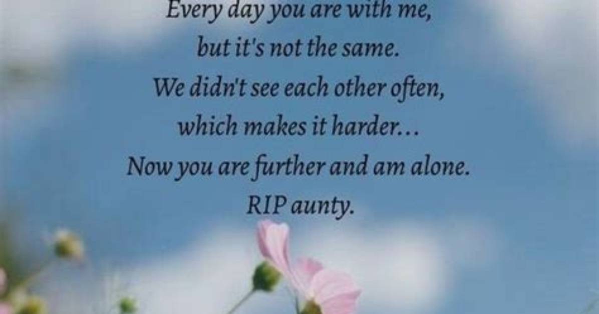 Heartfelt Rip Messages for Aunt: Honoring Her Memory