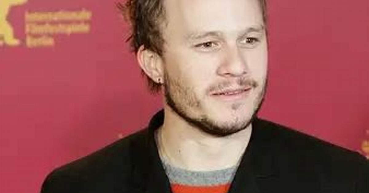 Heath Ledger Net Worth