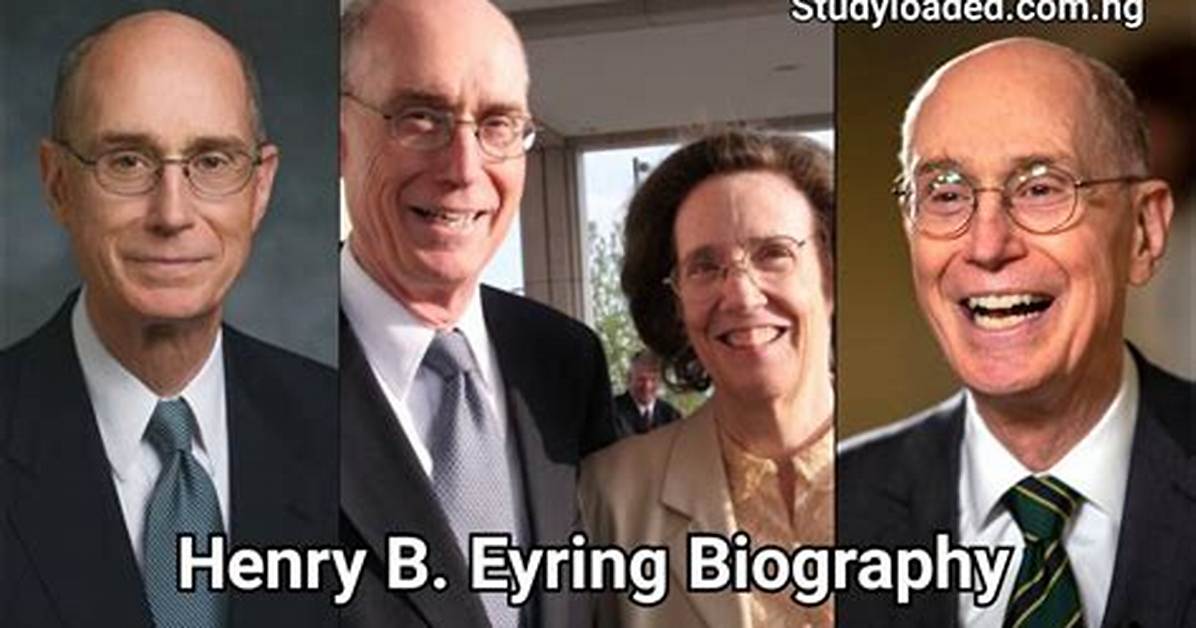 Henry Eyring Net Worth