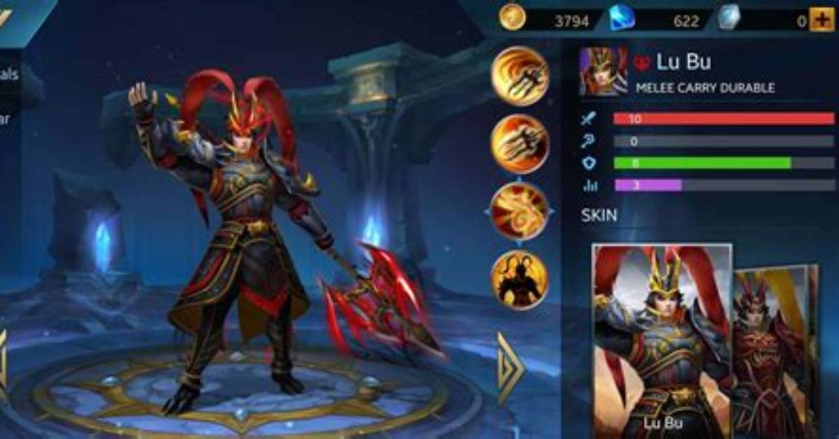 Heroes Evolved Lu Bu Build Guide