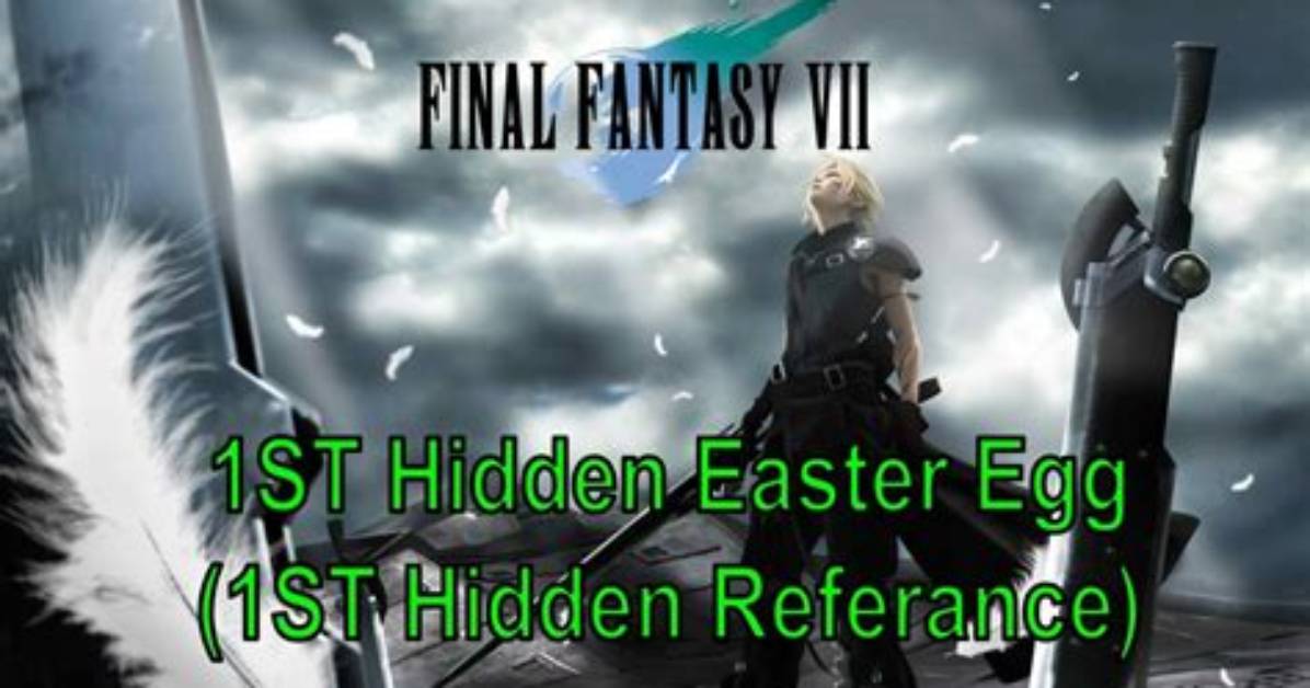Hidden Easter Egg in Final Fantasy 7 Remake?