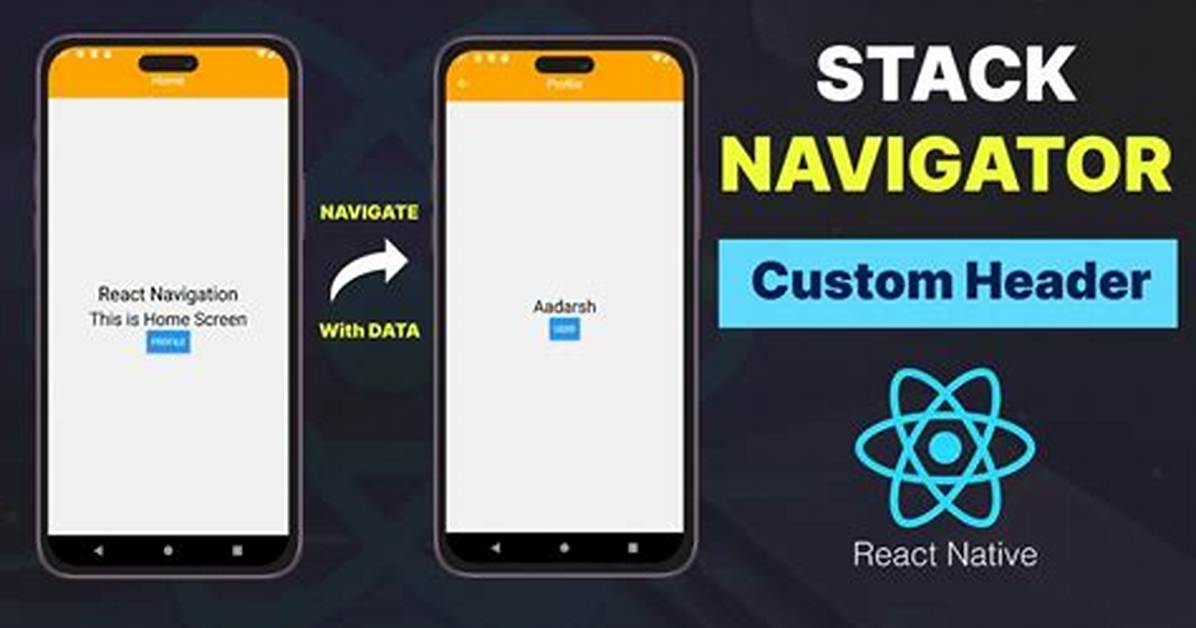 Hide Header in Stack Navigator React Navigation