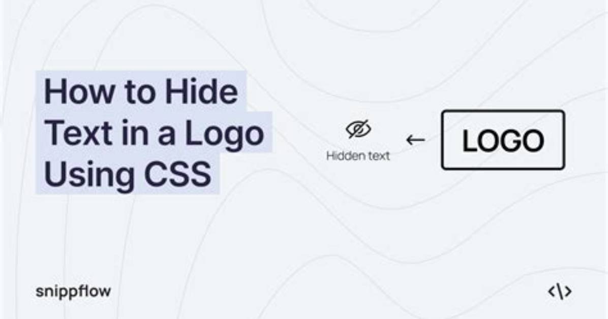Hide Text Using Css