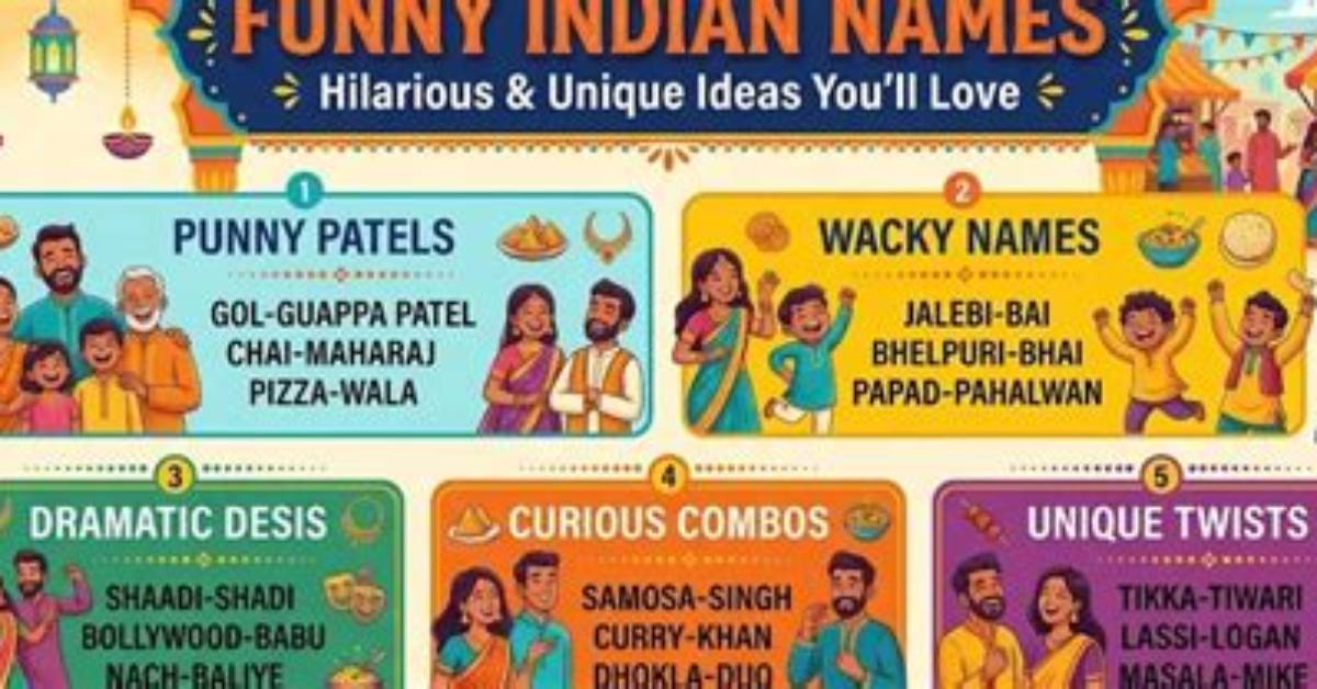 Hilarious Indian Names: a Cultural Exploration of Humor and Identity