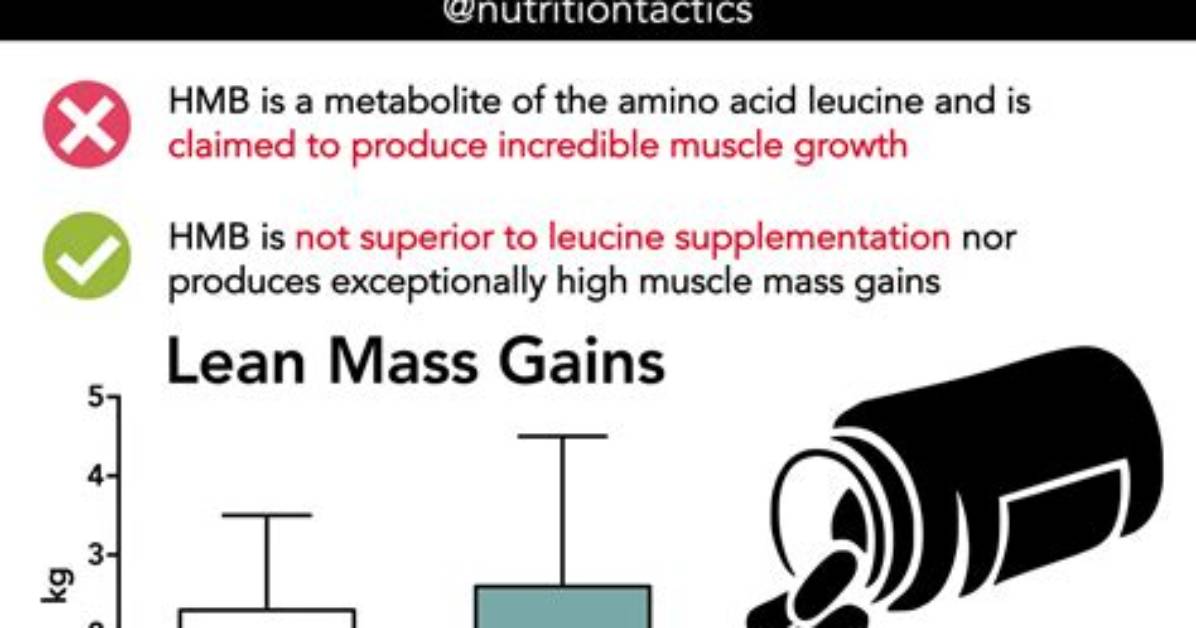 Hmb & Leucine | for Muscle Growth & Anti-Catabolism