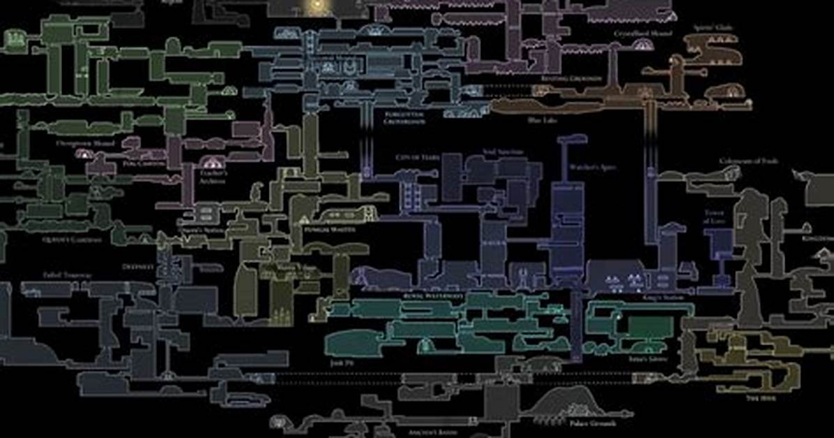 Hollow Knight: Full Interactive Map (2022)
