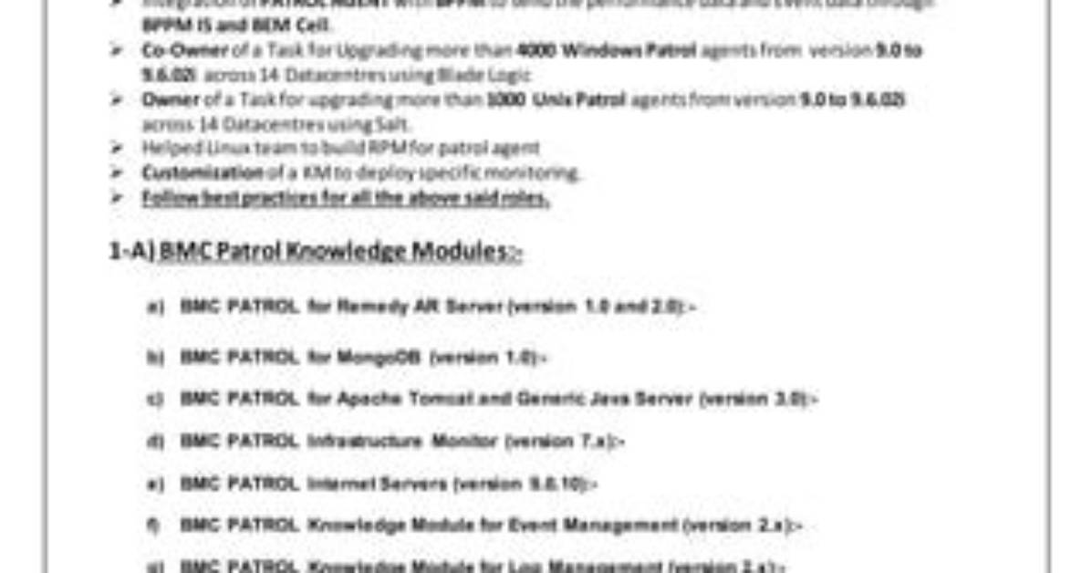 Home - Documentation for Bmc Patrol for Apache Tomcat and Generic Java Server 3.1