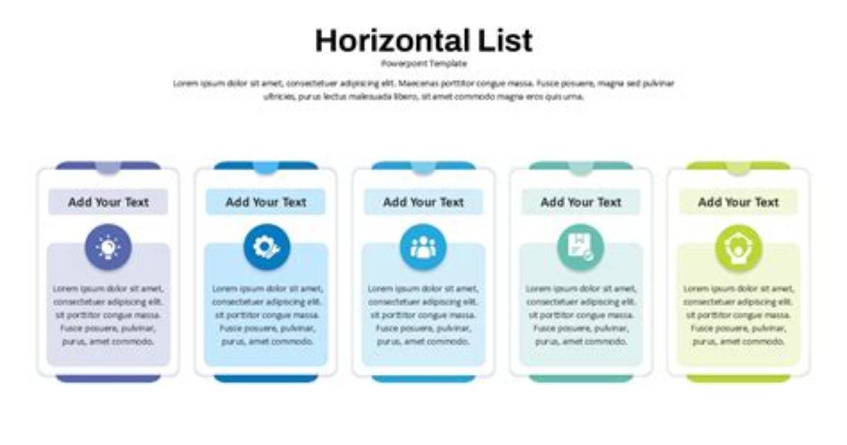 Horizontal List Items