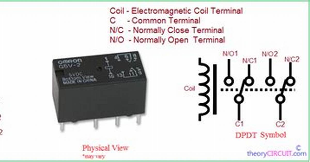 How a Dpdt Relay Works