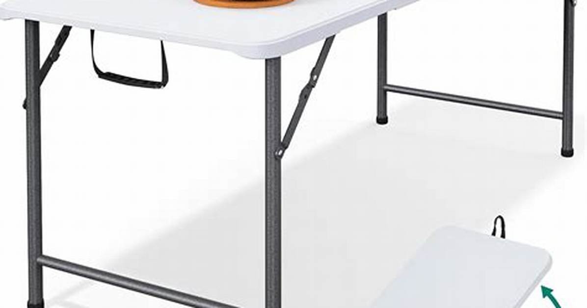 How Big Is a Folding Table