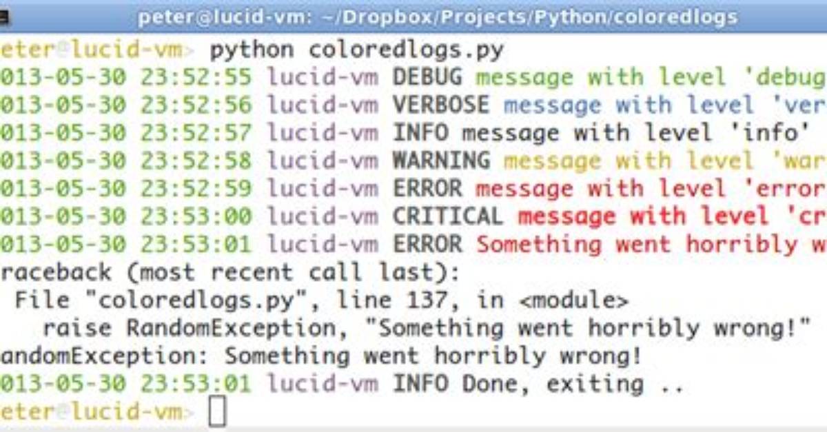 How Can I Color Python Logging Output?