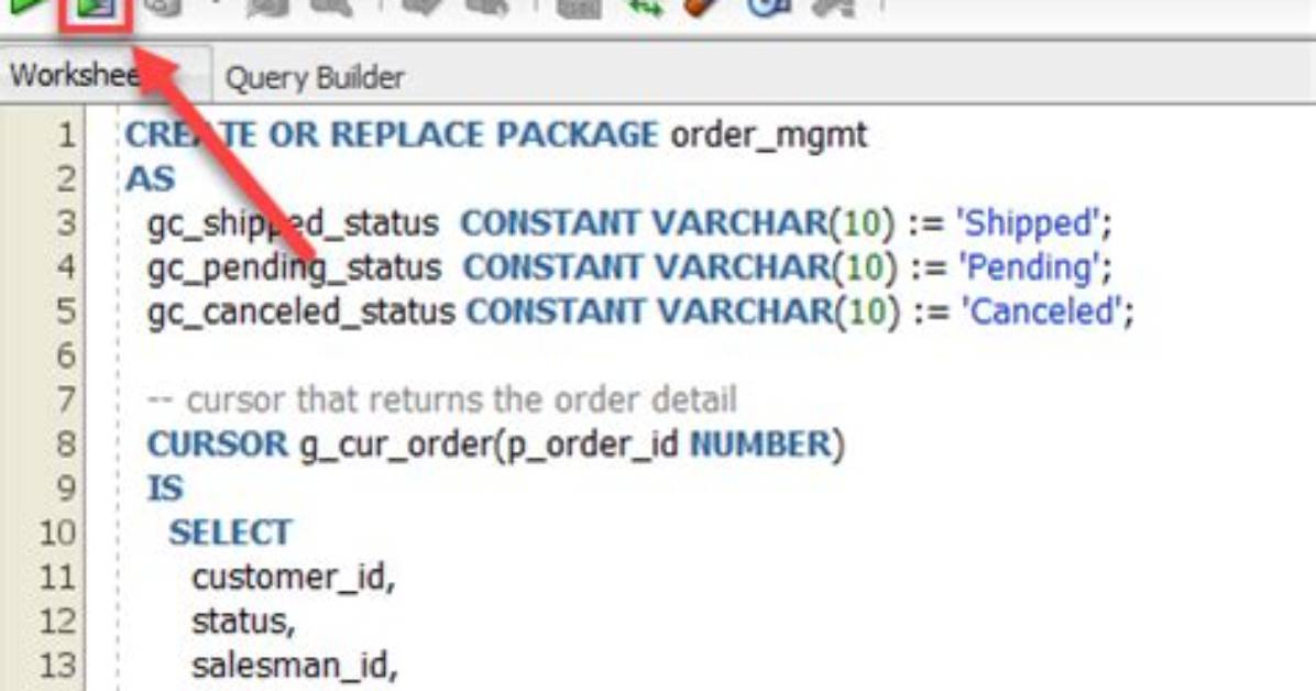 How Can I Compile a Plsql Package