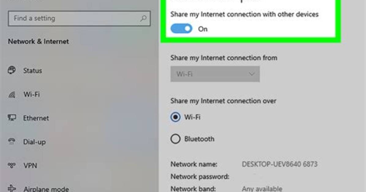 How Can I Connect Internet Through Bluetooth in Windows 7?