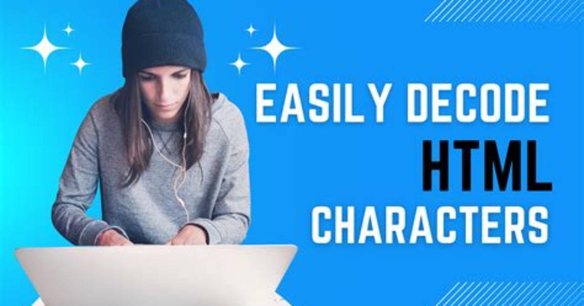 How Can I Decode Html Characters in C#?