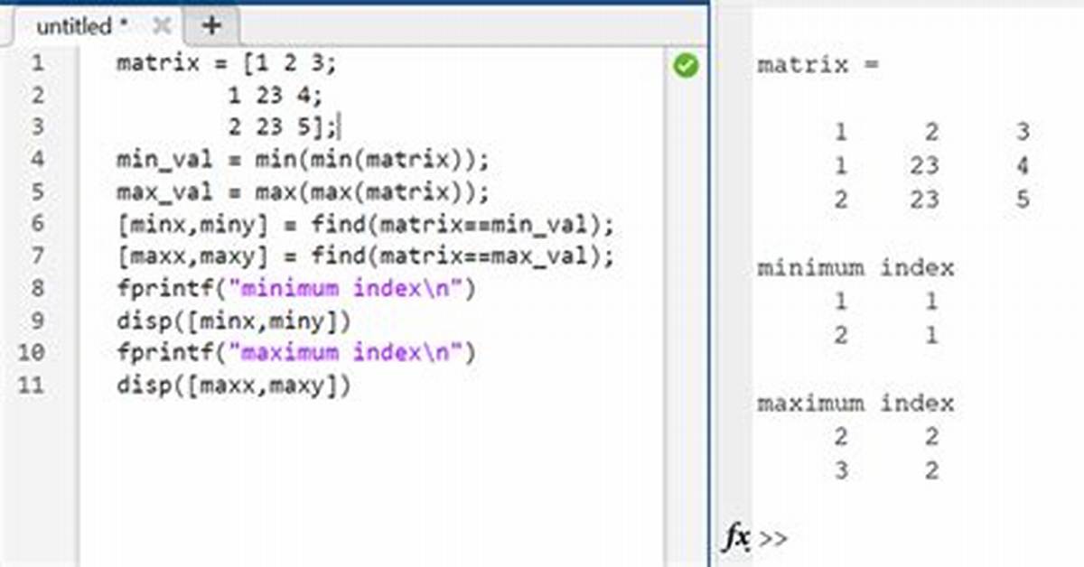 How Can I Index a Matlab Array Returned by a Function Without First Assigning It to a Local Variable?