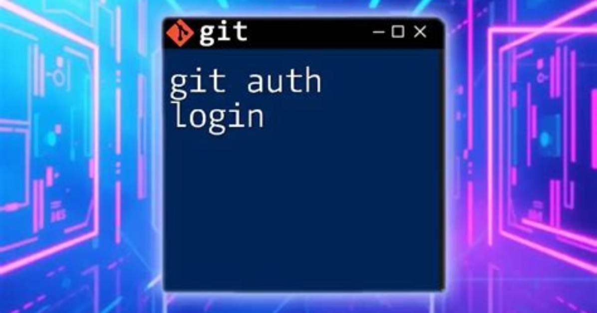 How Can I "Login" to Git?