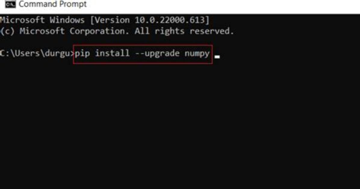 How Can I Upgrade Numpy?
