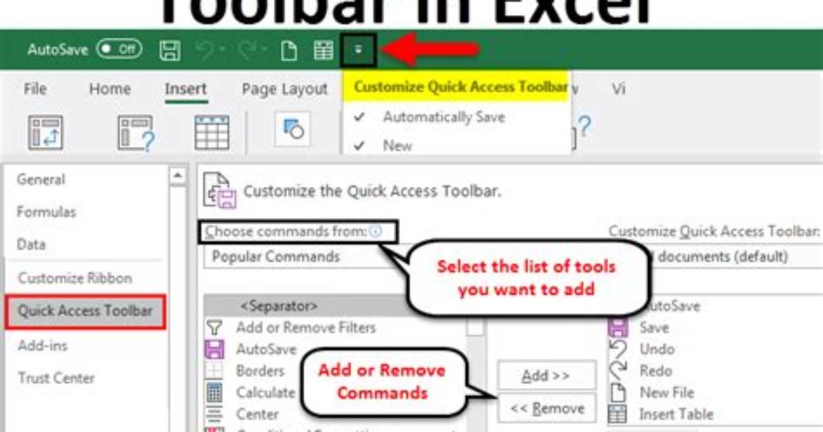 How Can You Customize a Toolbar?