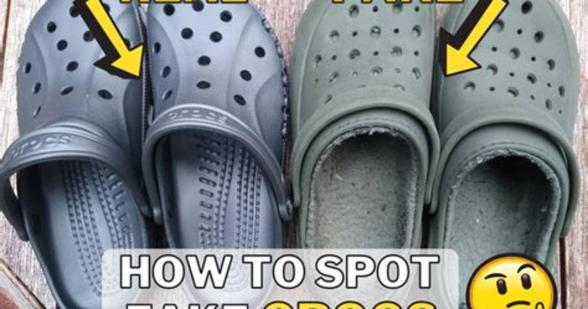 How Can You Tell Fake Crocs?