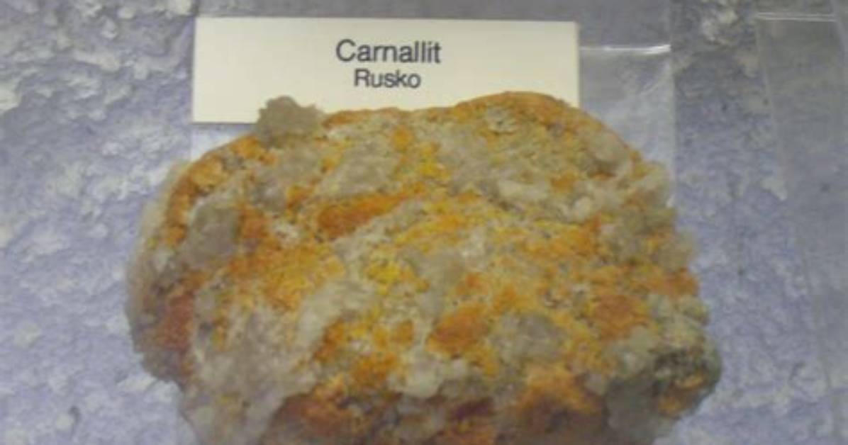 How Carnallite Is Made?