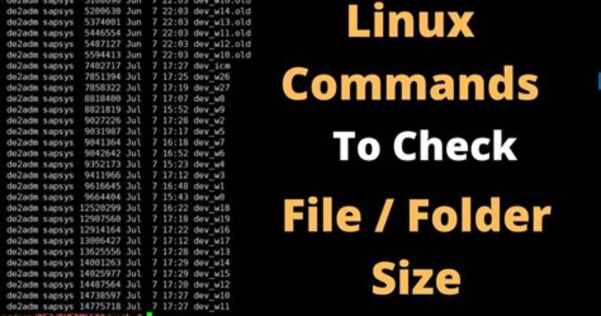 How Check Mount Size in Linux?