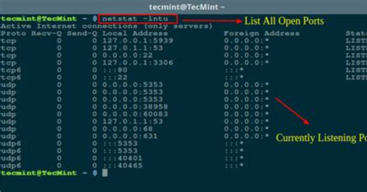 How Check Port Is Open in Linux?