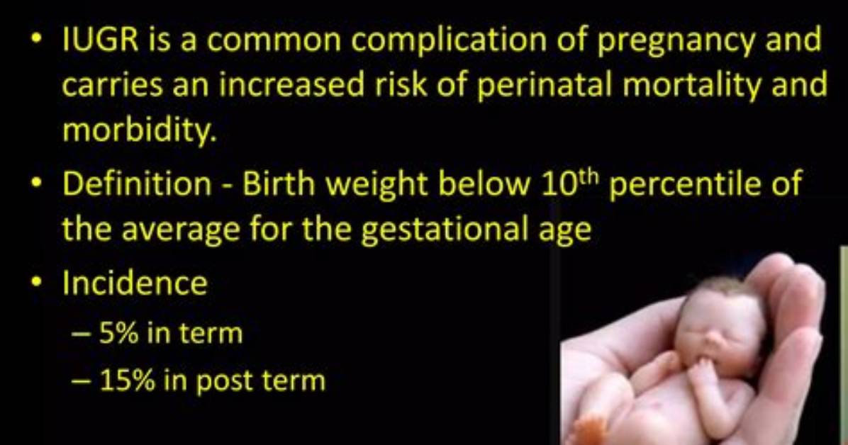 How Common Is Iugr