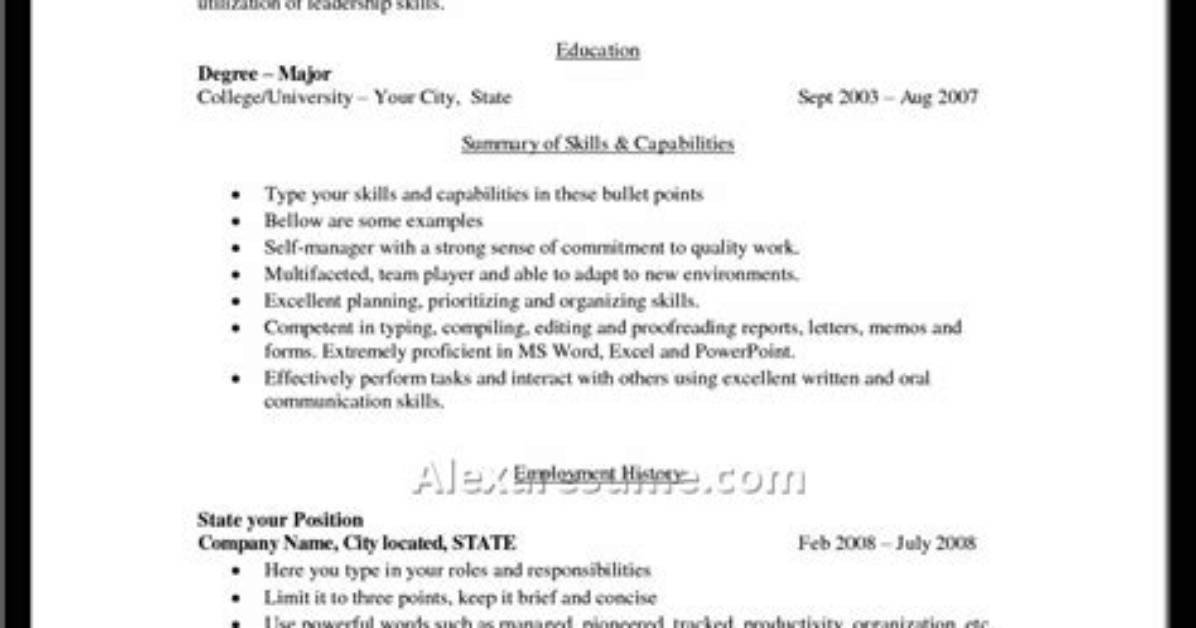 How Concise Should a Resume Be?