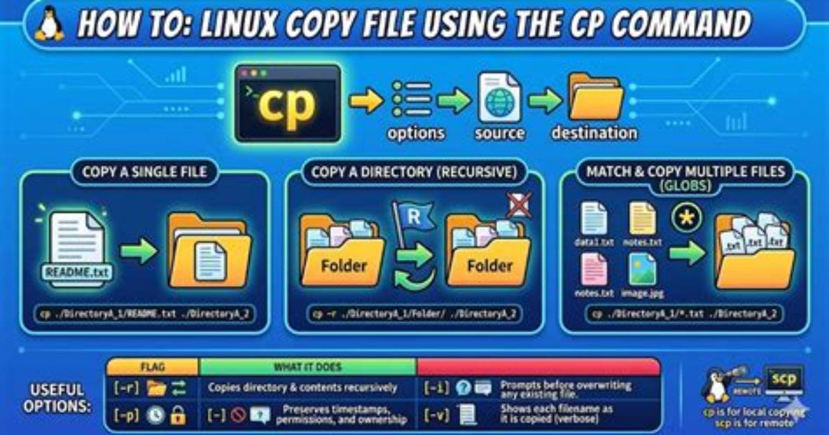How Copy File Without Using Cp Command in Linux?