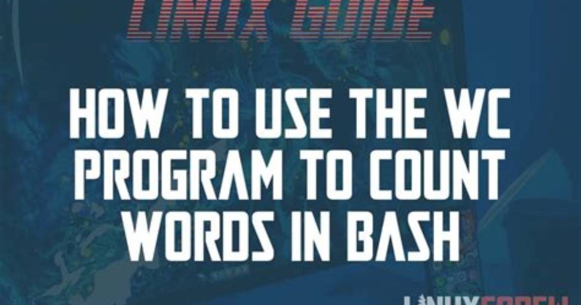 How Count Characters Line Linux?