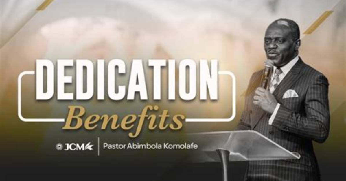 How Dedication Benefits Us?