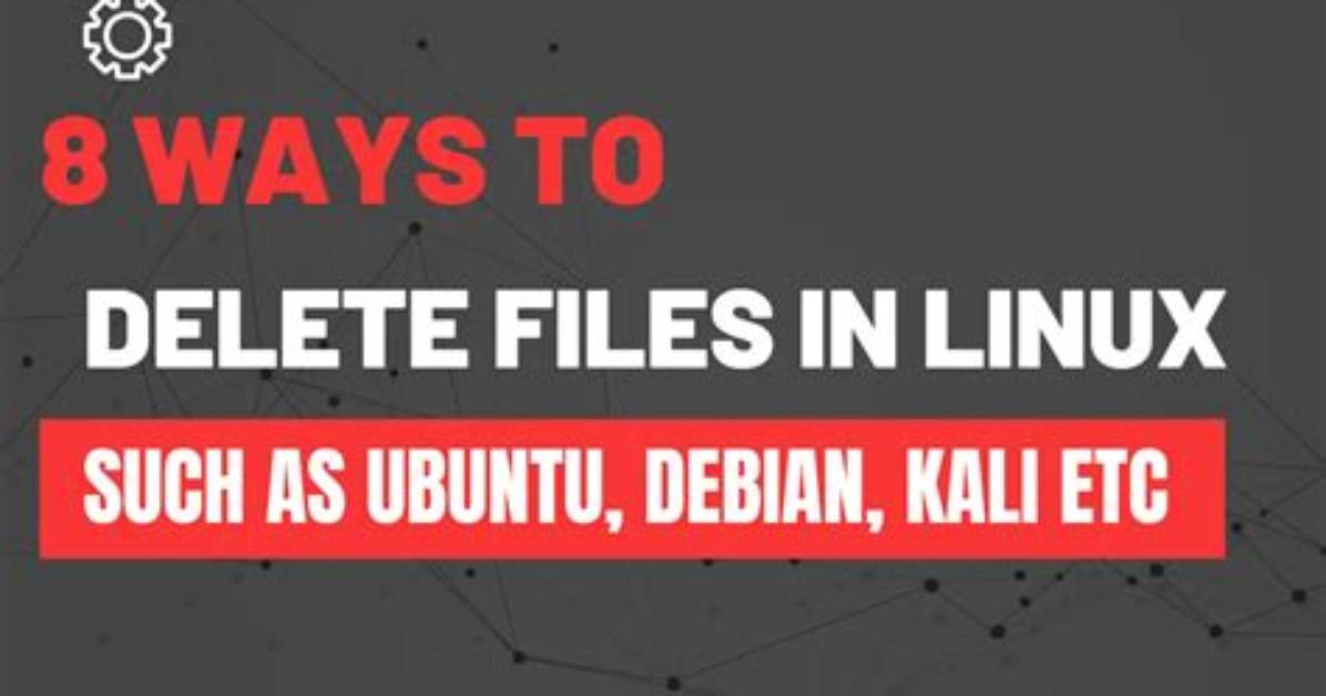 How Delete All Files in Kali Linux?