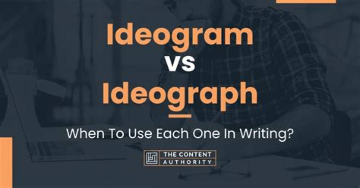 How Did a Pictograph Differ from an Ideograph?