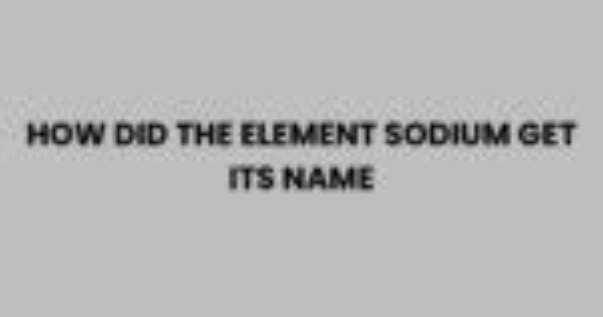 How Did Element 115 Get Its Name?