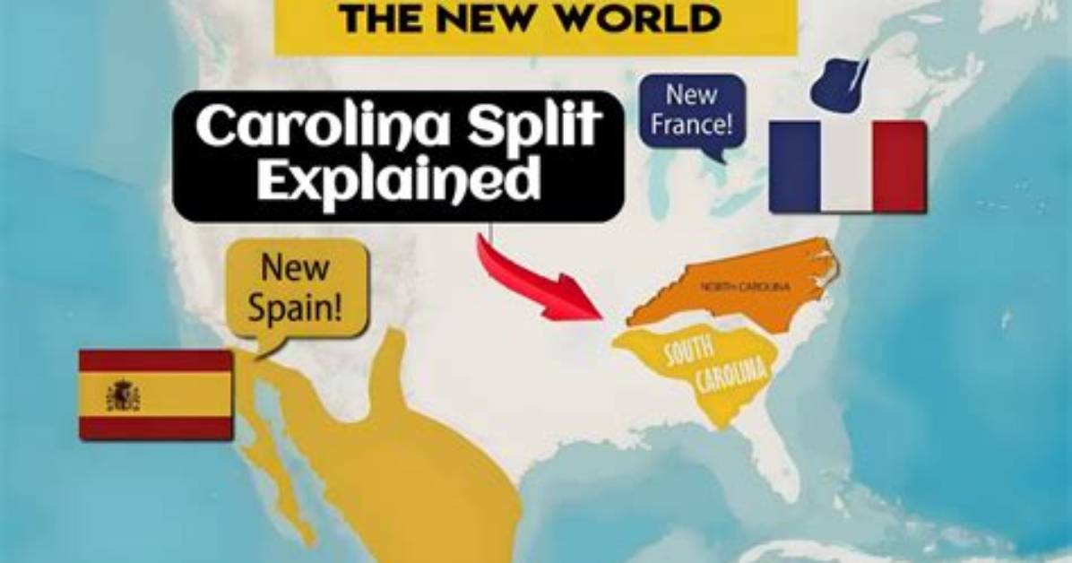 How Did the Carolinas Split?