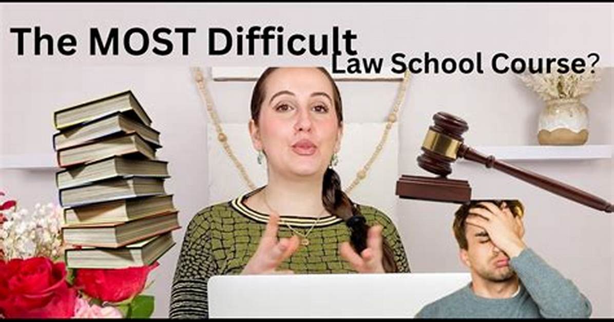 How Difficult Is Law School?