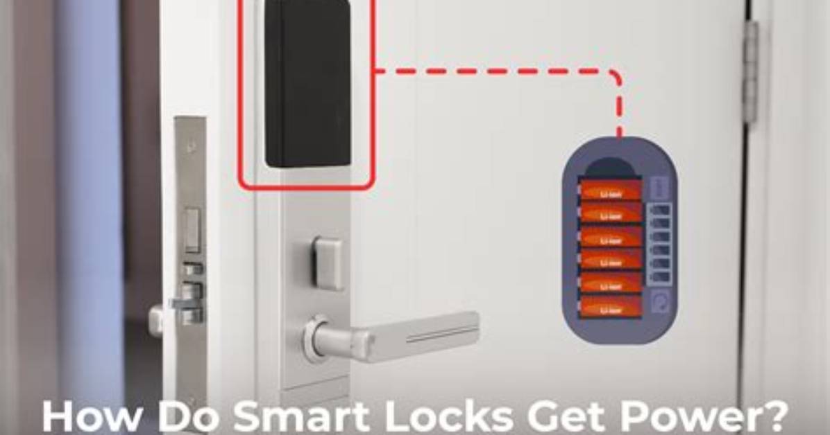 How Do Electronic Door Locks Get Power