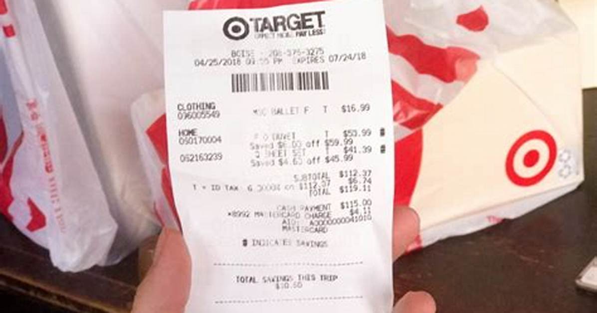How Do Gift Receipts Work at Target?