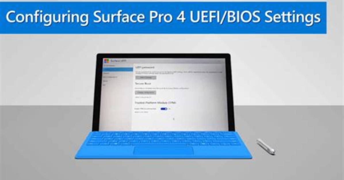 How Do I Access Bios on Surface?