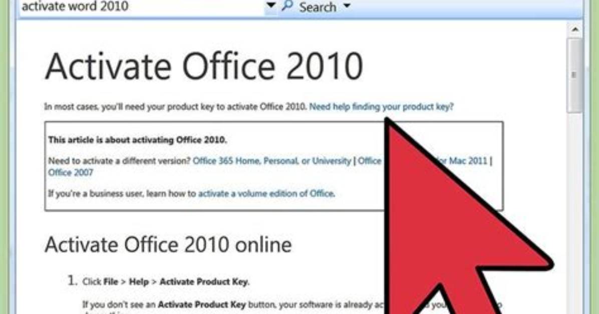 How Do I Activate Microsoft Powerpoint 2010