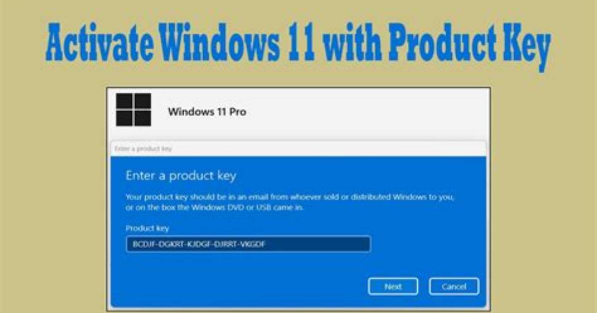 How Do I Activate My Windows Key?