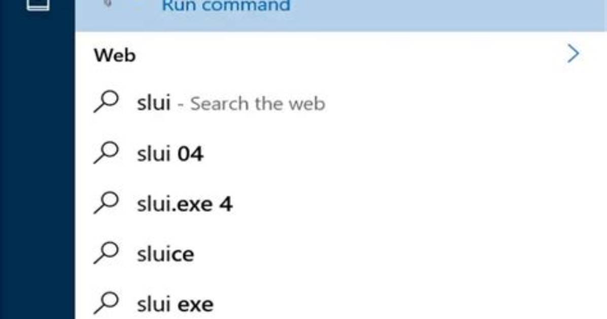 How Do I Activate Slui on Windows 10?