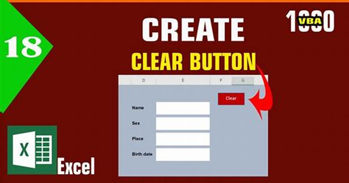 How Do I Add a Clear Button to a Pdf?