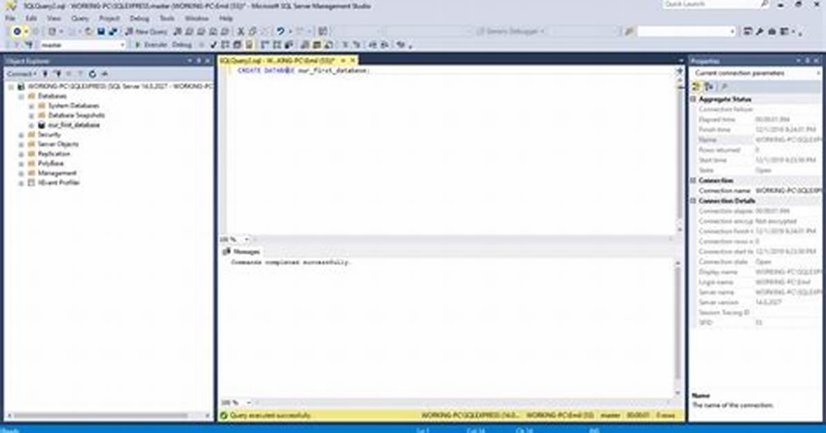 How Do I Add a Database to Mysql Visual Studio