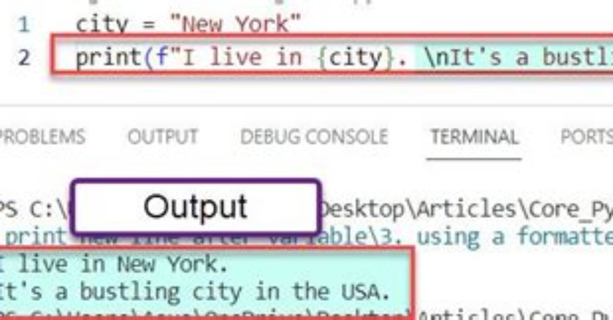 How Do I Add a Newline to Command Output in Powershell?