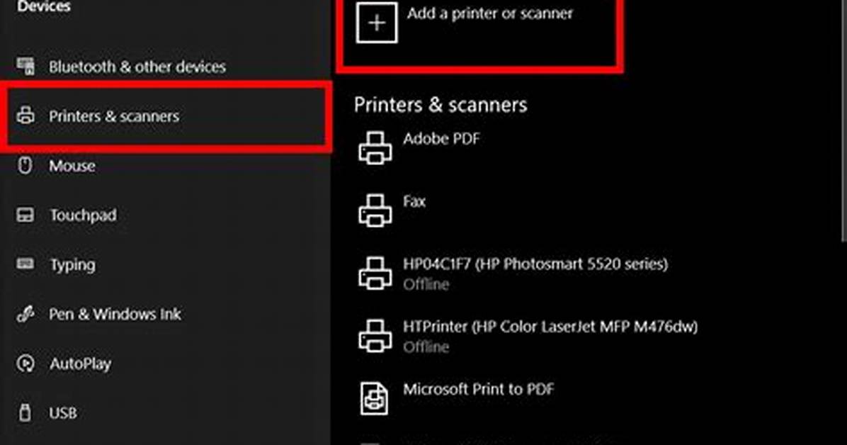 How Do I Add a Printer on Windows 10?