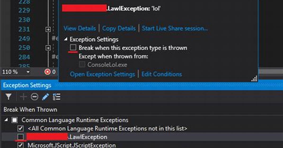 How Do I Add an Exception
