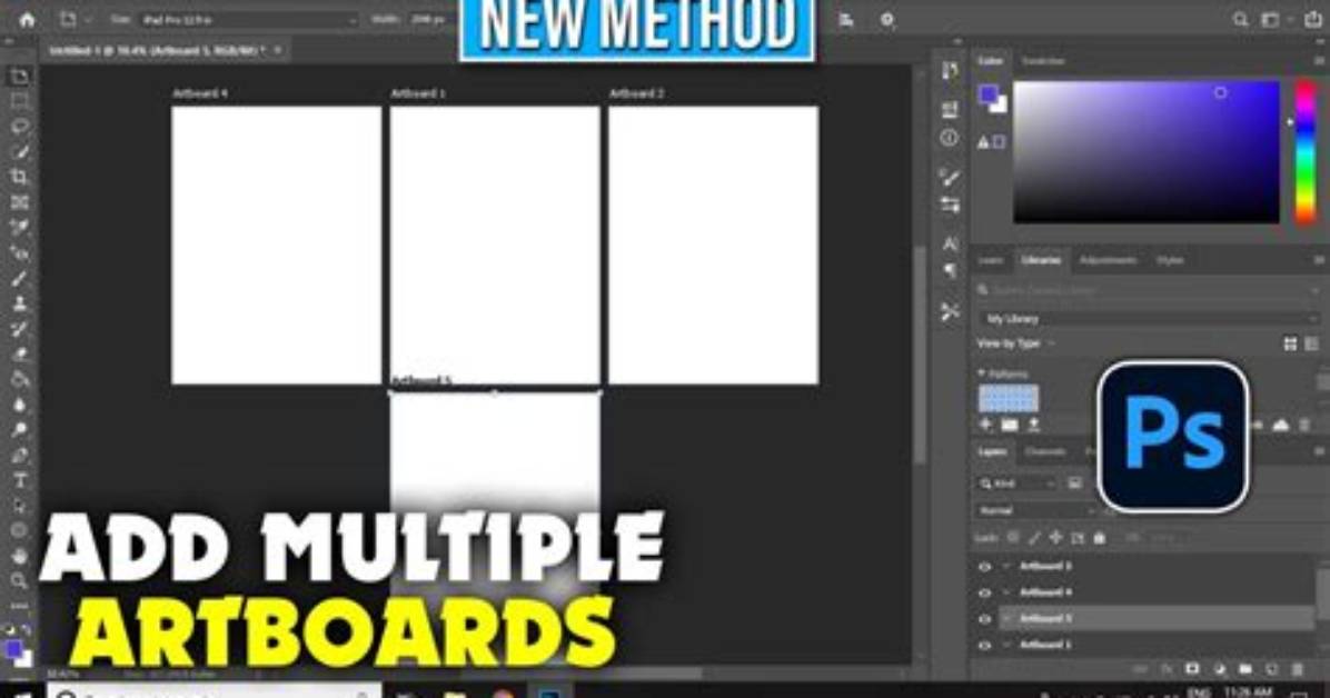 How Do I Add Multiple Artboards in Illustrator?