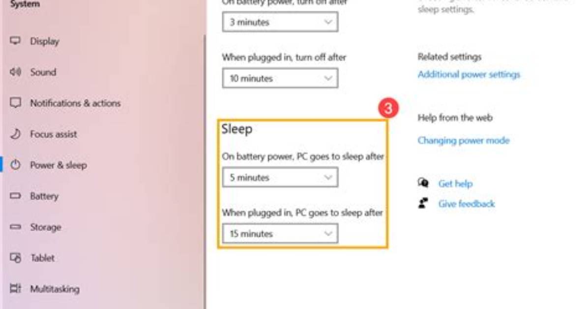 How Do I Adjust Sleep Mode in Windows 10?