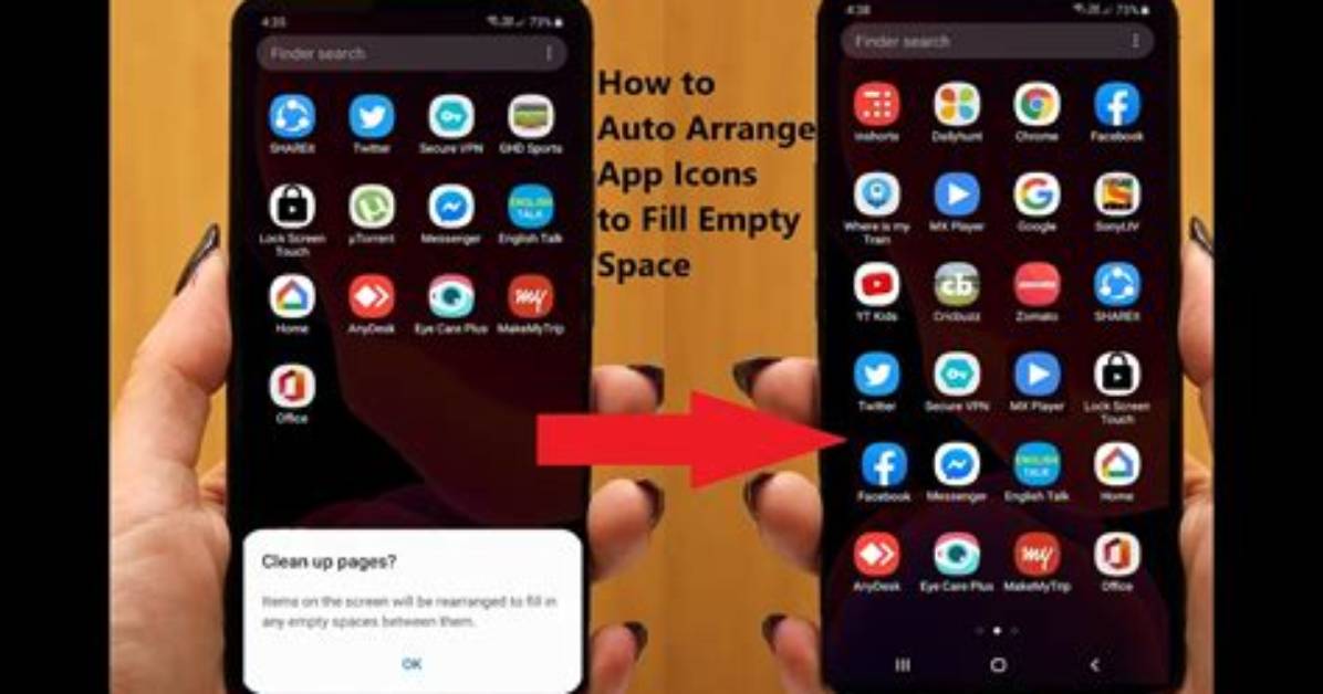 How Do I Auto Arrange Apps on Android?